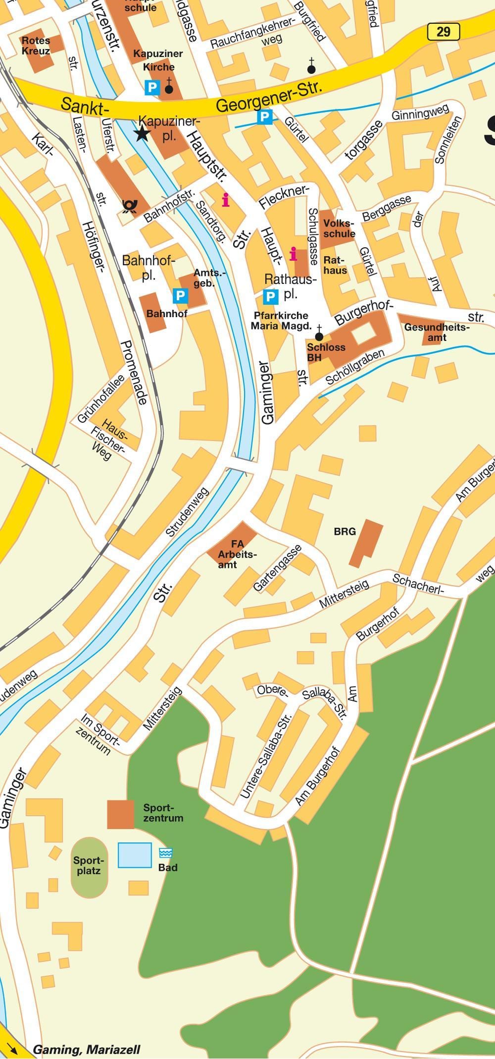 mapa gaming rakousko