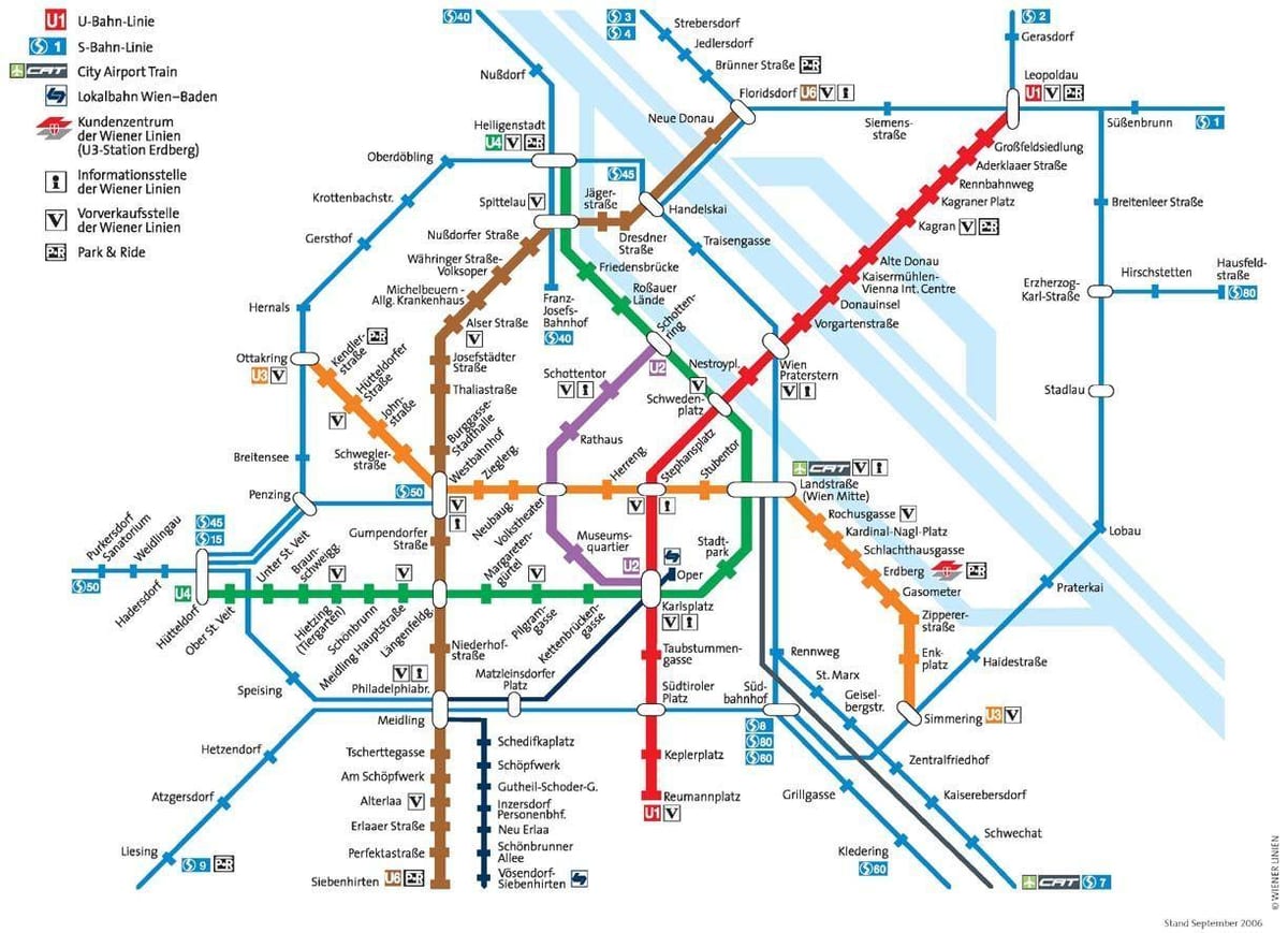 rakousko podzemní mapa