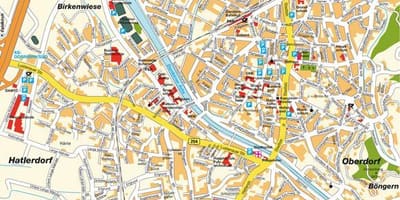 Mapa dornbirn rakousko