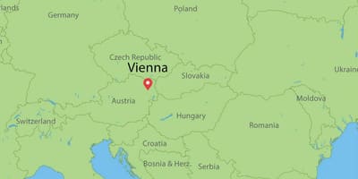 Mapa vídeň rakousko a okolí