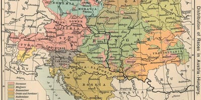 Rakousko uhersko mapa 1900